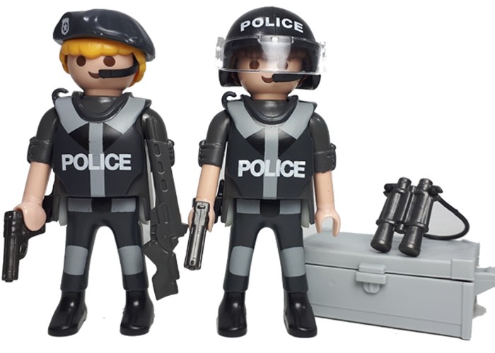 Artículo de Playmobil, Policías Fuerzas especiales