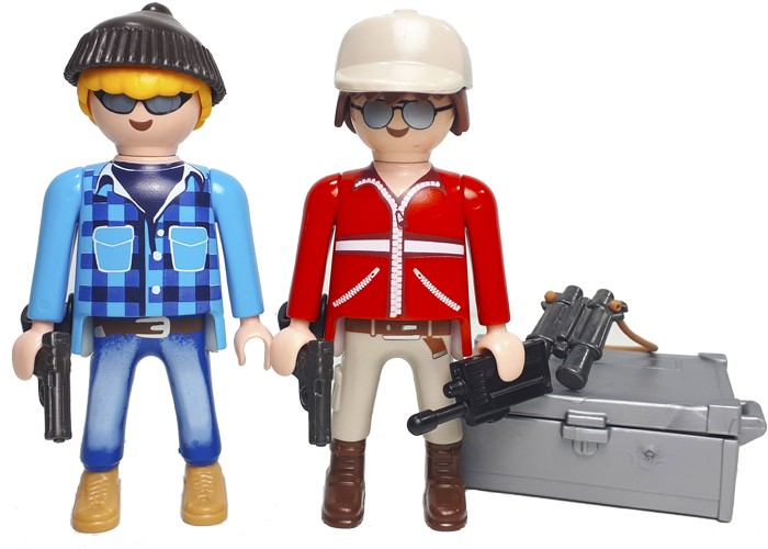 Artículo de Playmobil, Policías Secreta Pareja