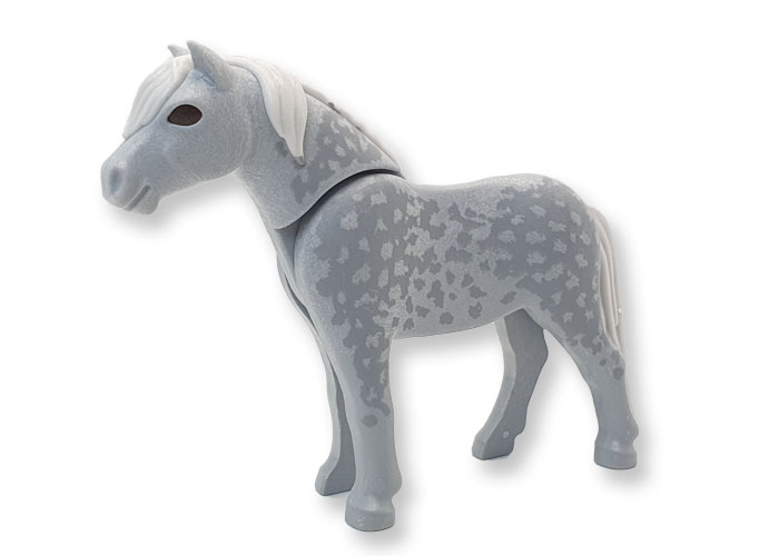 Artículo de Playmobil, Pony gris