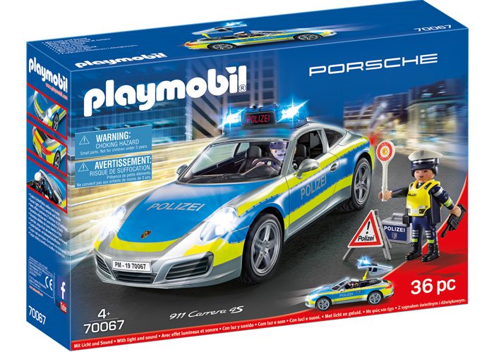 Artículo de Playmobil, Porsche 911 Carrera 4S Policía