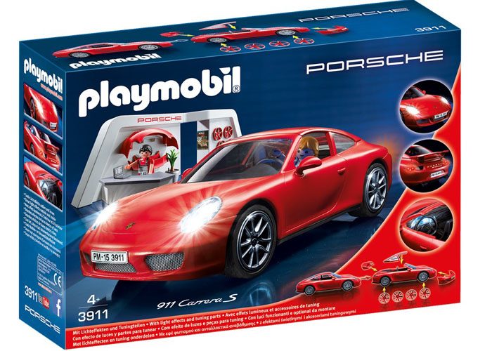 Artículo de Playmobil, Porsche 911 Carrera S Rojo