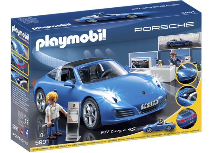 Artículo de Playmobil, Porsche 911 targa 4S Azul