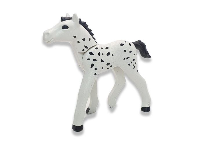 Artículo de Playmobil, Potro Blanco Manchas