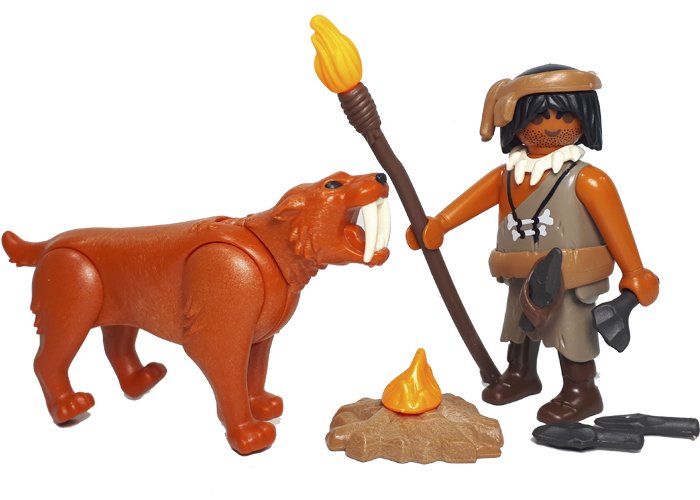 Artículo de Playmobil, Prehistorico con tigre