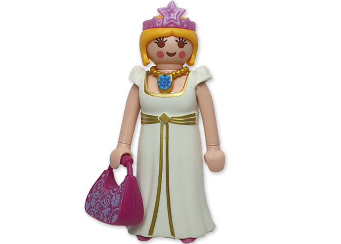 Artículo de Playmobil, Princesa con bolso y corona