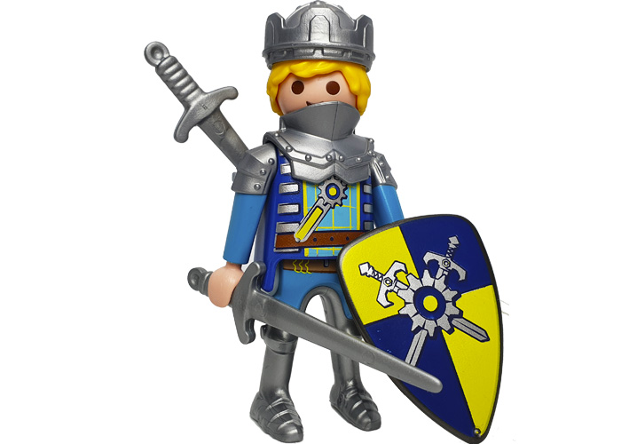 Artículo de Playmobil, Príncipe Arwyn con corona