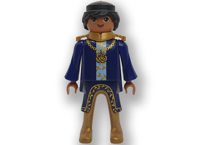 Artículo de Playmobil, Príncipe Azul y Dorado Basico