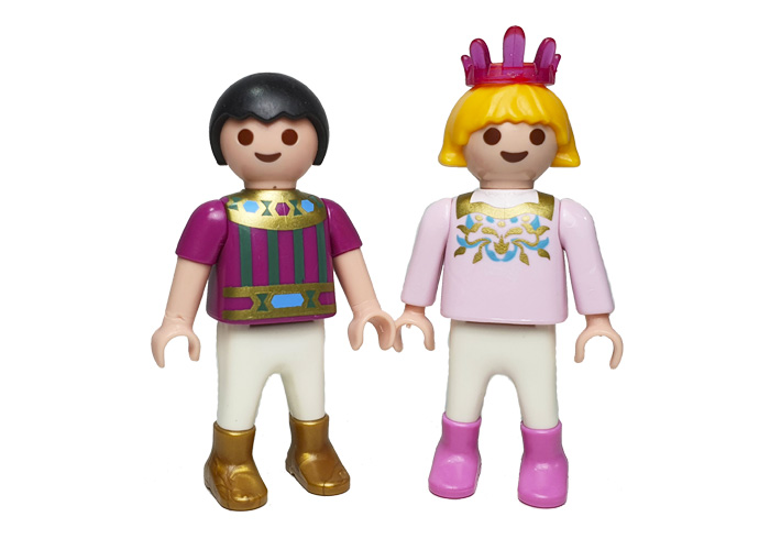 Artículo de Playmobil, Principe y Princesa niños
