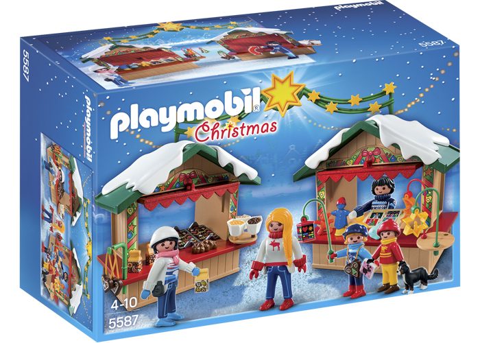 Artículo de Playmobil, Puesto de Mercadillo Navideño