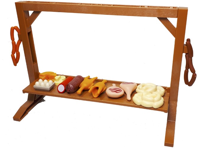 Artículo de Playmobil, Puesto Tenderete de Carne