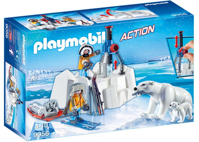 Artículo de Playmobil, Rangers con osos polares