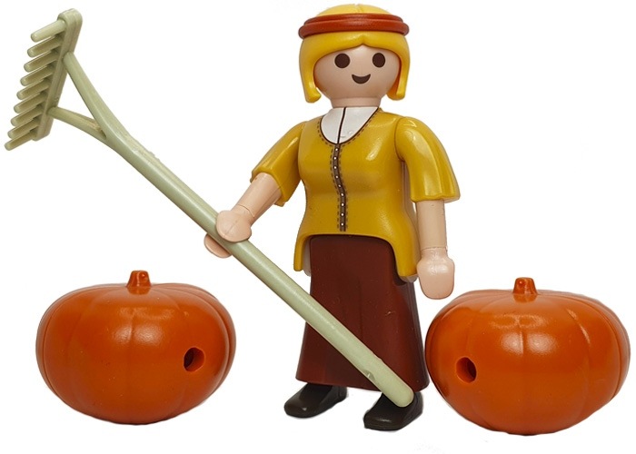 Artículo de Playmobil, Recolectora de calabazas