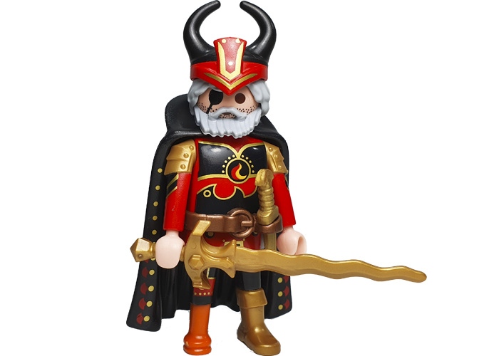 Artículo de Playmobil, Rey Bayron de Burnham V2