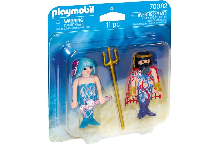 Artículo de Playmobil, Rey del Mar y Sirena