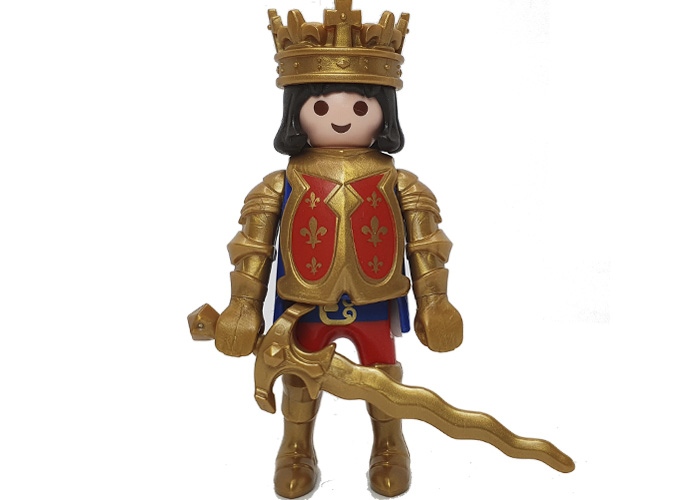 Artículo de Playmobil, Rey Flor de Lys Medieval