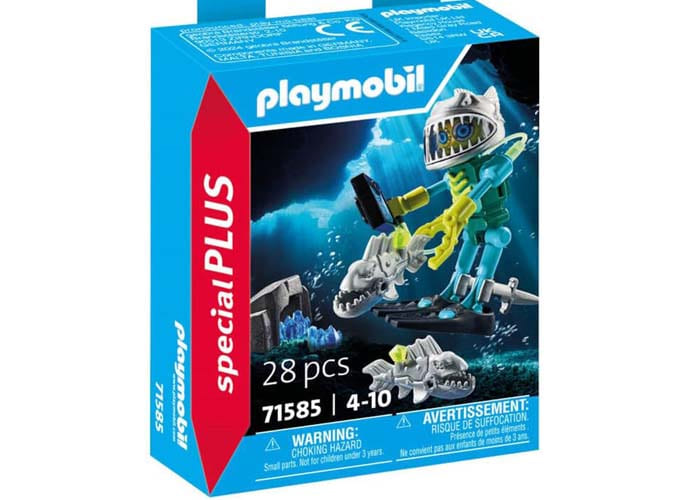 Artículo de Playmobil, Robot Buzo Tiburón