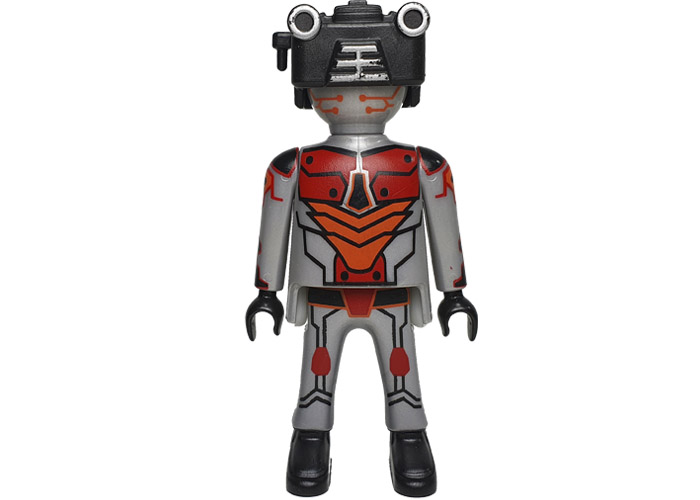Artículo de Playmobil, Robot cabeza cuadrada