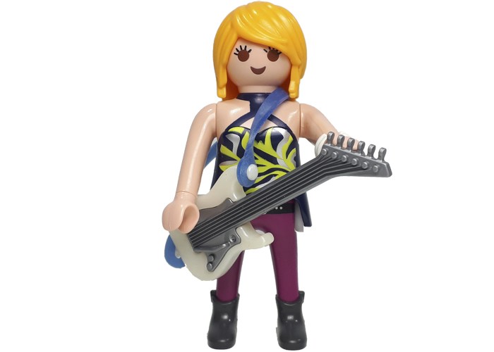 Artículo de Playmobil, Rockera Chica con Guitarra