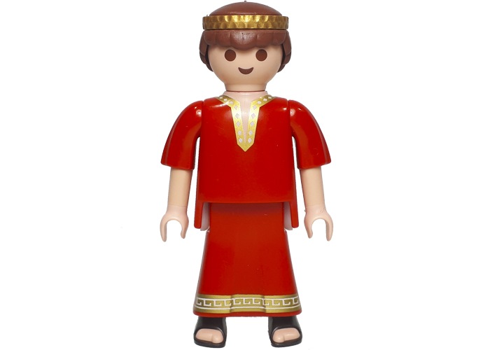 Artículo de Playmobil, Romano Aldeano Vestido rojo