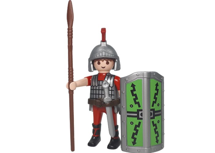 Artículo de Playmobil, Romano Escudo verde
