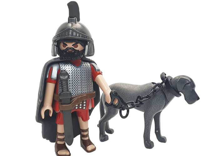 Artículo de Playmobil, Romano Explorador con Dogo v3