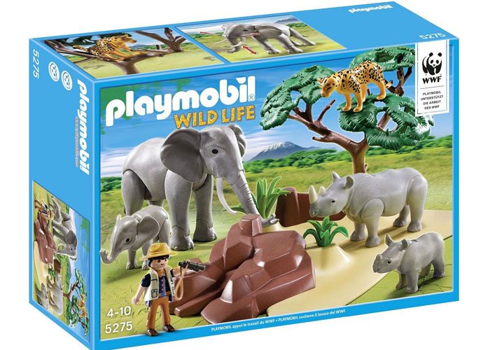 Artículo de Playmobil, sabana africana con animales