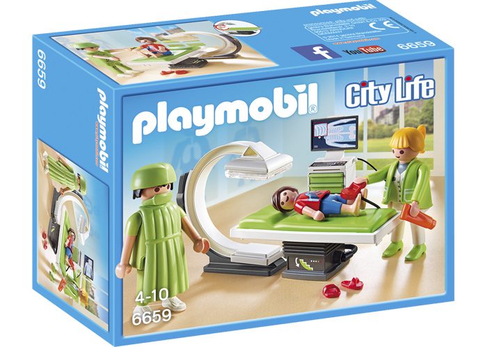 Artículo de Playmobil, Sala de Rayos X