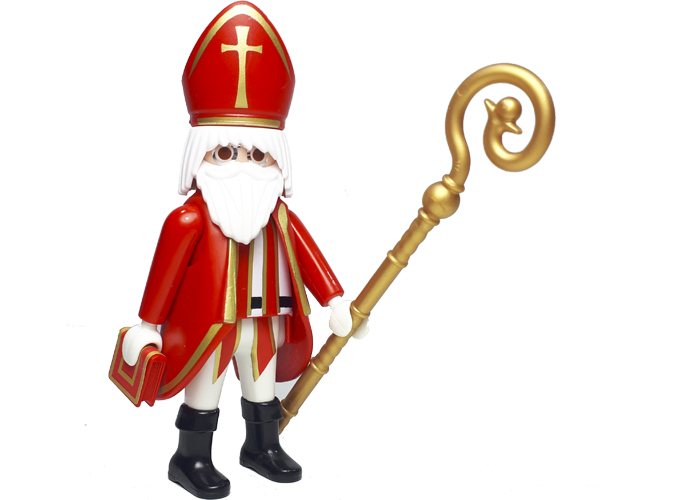 Artículo de Playmobil, San Nicolás con libro