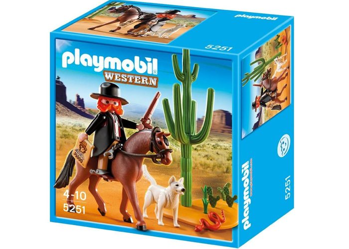 Artículo de Playmobil, Sherif con caballo Marshall