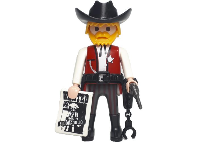 Artículo de Playmobil, Sheriff con esposas