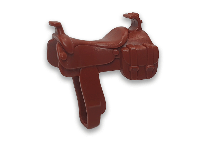 Artículo de Playmobil, Silla Caballo Marrón Bolso Lateral 3a