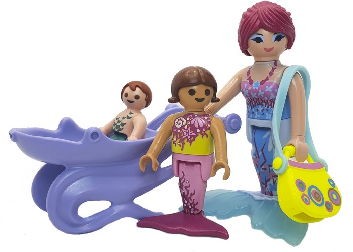 Artículo de Playmobil, Sirena con carrito