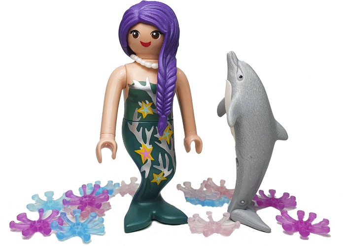 Artículo de Playmobil, Sirena con delfin