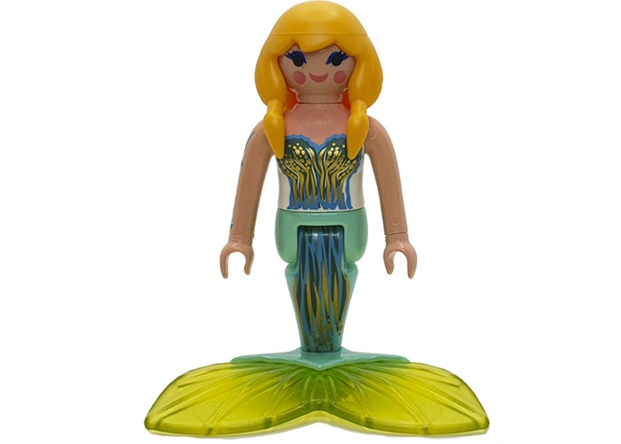 Artículo de Playmobil, Sirena Rubia Pelo Frondoso