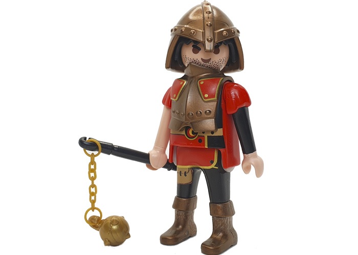 Artículo de Playmobil, Soldado Burnham con maza
