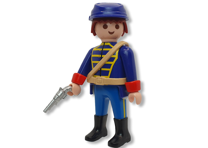 Artículo de Playmobil, Soldado Nordista con revolver v2