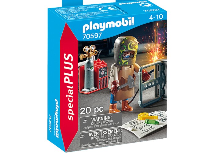 Artículo de Playmobil, Soldador con soplete