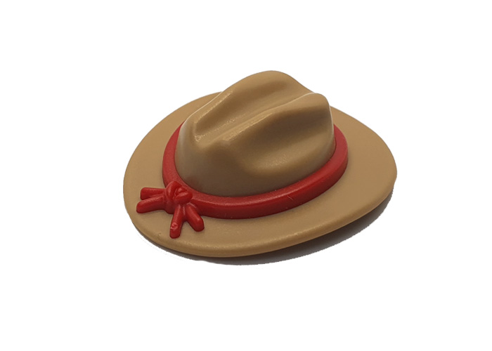 Artículo de Playmobil, Sombrero Beige Oeste Lazo