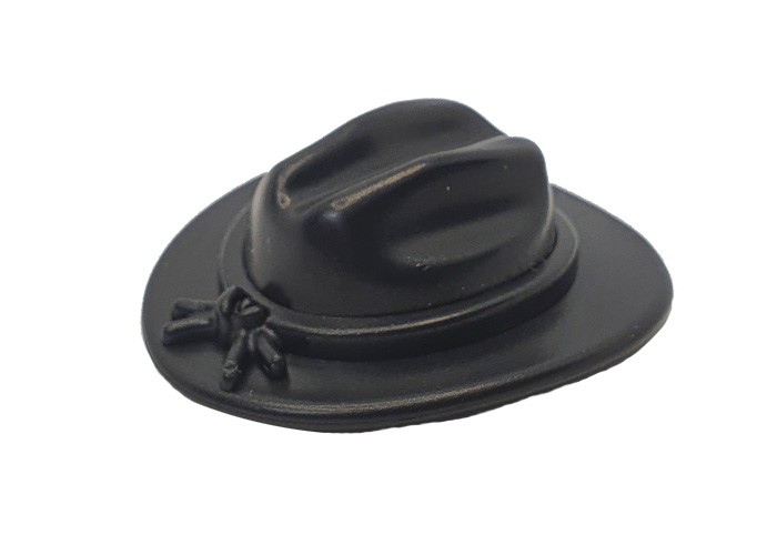 Artículo de Playmobil, Sombrero Negro Oeste Lazo Negro