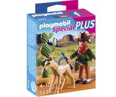 Artículo de Playmobil, Special Plus Cowboy oeste con potro