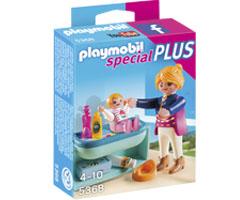 Artículo de Playmobil, Special Plus Madre con cambiador y bebé