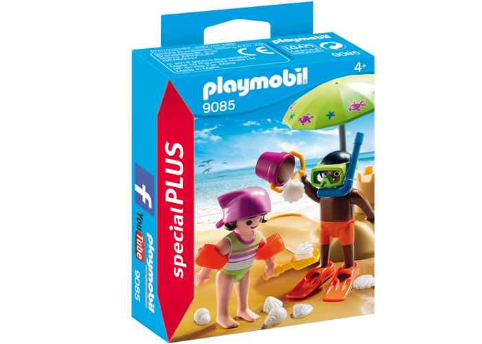 Artículo de Playmobil, Special Plus Niños con Castillo de arena
