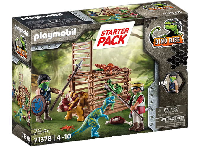 Artículo de Playmobil, Starter Pack Misión Liberar al Triceratops