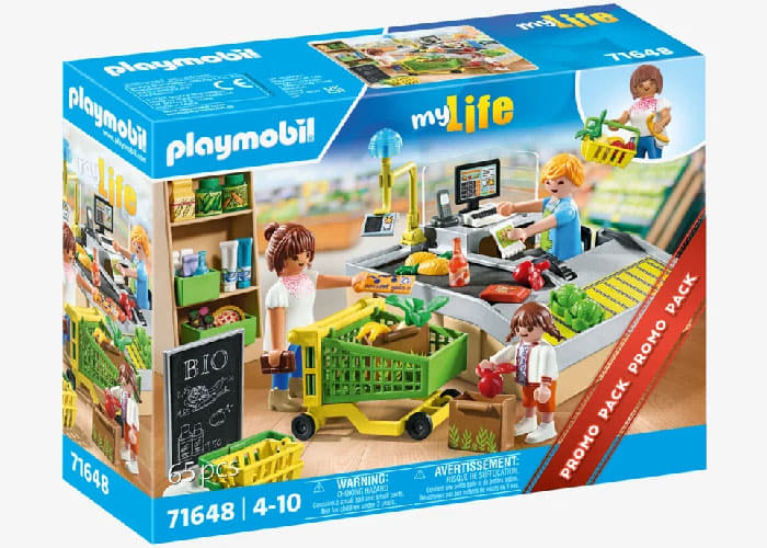 Artículo de Playmobil, Supermercado Ecológico