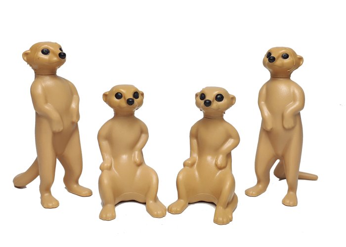 Artículo de Playmobil, Suricatos Familia (x4)