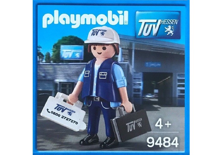 Artículo de Playmobil, Tecnico TÜV Hessen