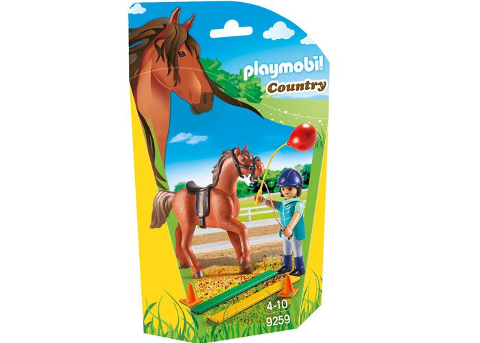 Artículo de Playmobil, Terapeuta a caballo