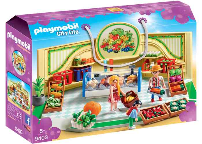 Artículo de Playmobil, Tienda de Alimentos saludables