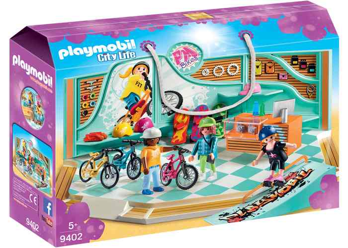 Artículo de Playmobil, Tienda de Biciclets & Skate