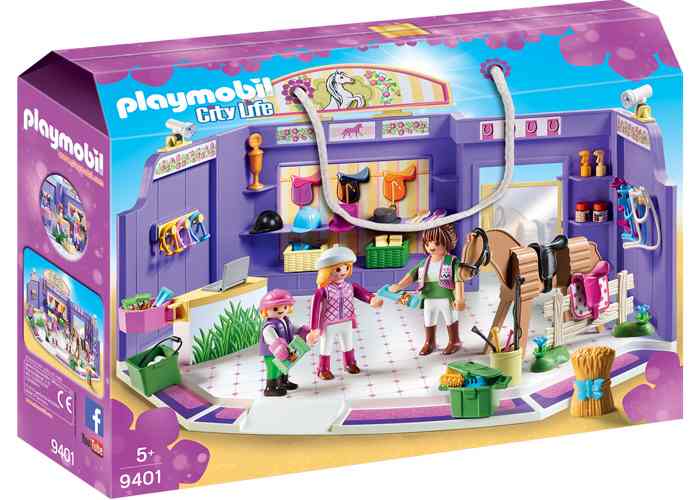 Artículo de Playmobil, Tienda de hipica